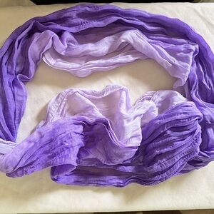 Elegant Purple Ombre Scarf